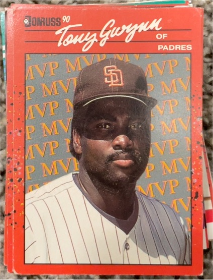 1990 Donruss #BC-4 Tony Gwynn — front