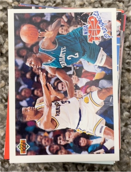 1991-92 Upper Deck #438 Larry Johnson — front