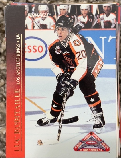 1993-94 Pinnacle All-Stars #37 Luc Robitaille — front