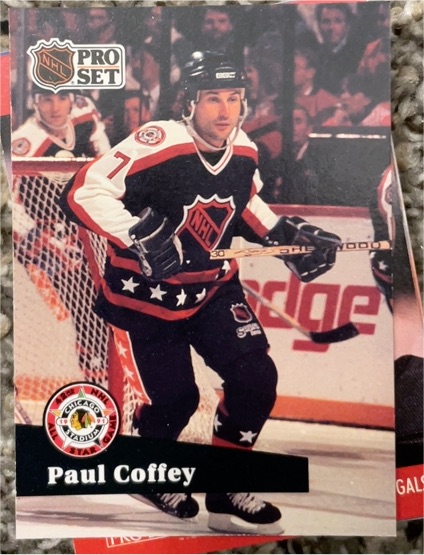 1991 Pro Set #312 Paul Coffey — front
