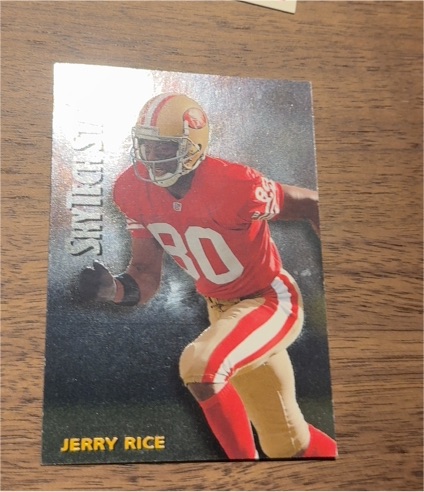 1994 Skybox Skytech Stars #ST-25 Jerry Rice — front
