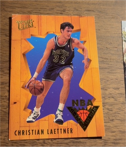 1993-94 Fleer Ultra #3 Christian Laettner — front