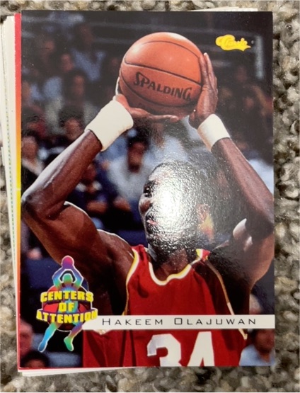 1994 Classic Draft #70 Hakeem Olajuwon — front