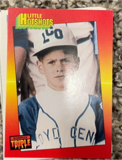 1992 Donruss Triple Play #158 Dale Murphy Little Hotshots — front