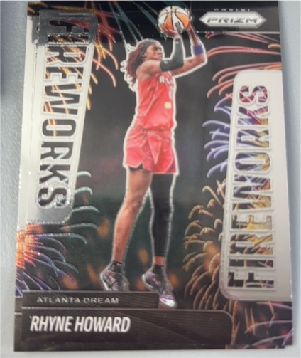 2025 Panini Prizm WNBA #5 Rhyne Howard Fireworks — front