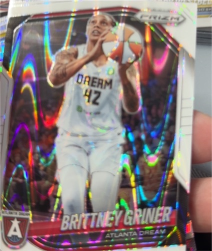 2025 Panini Prizm WNBA #46 Brittney Griner — front