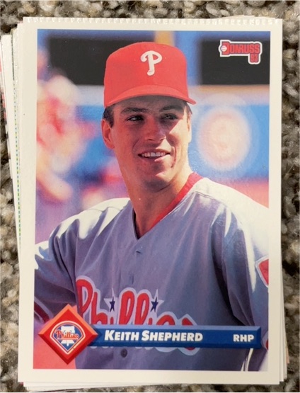 1993 Donruss #332 Keith Shepherd — front