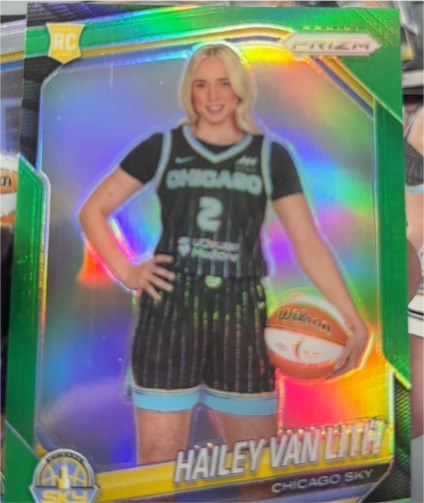 2025 Panini Prizm WNBA #139 Hailey Van Lith — front