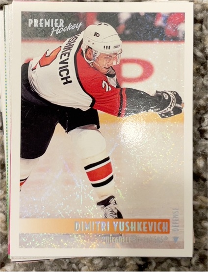 1994-95 O-Pee-Chee Premier #468 Dimitri Yushkevich — front