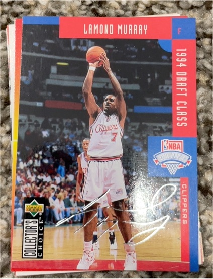 1994-95 Upper Deck Collector's Choice #412 Lamond Murray — front