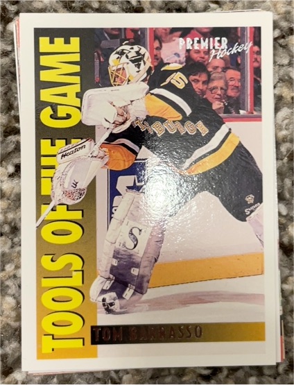 1994-95 Topps Premier #311 Tom Barrasso — front