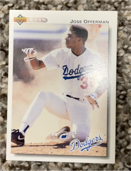 1992 Upper Deck #532 Jose Offerman — front