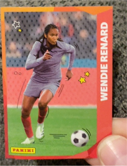 2024 Panini Family McDonald's Happy Meal Sticker Wendie Renard — front