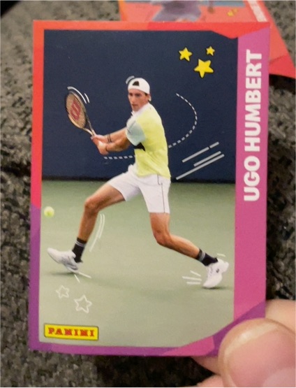 2024 Panini Family McDonald's Ugo Humbert Sticker — front