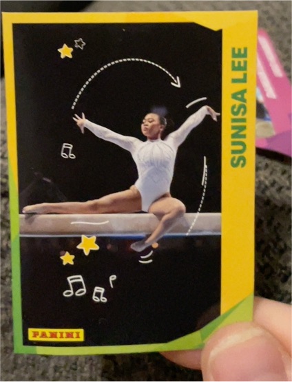 2024 Panini Family McDonald's Stickers #Sunisa Lee — front