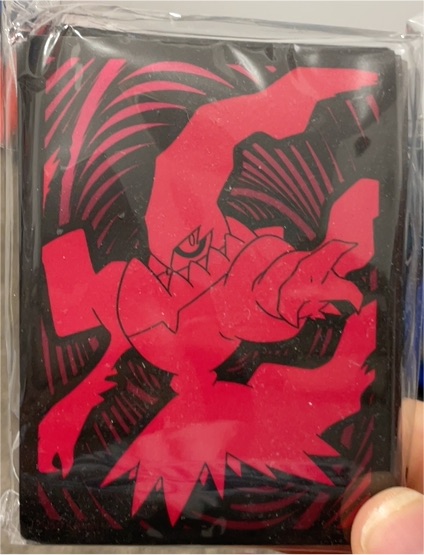2022 Pokemon Astral Radiance Darkrai ETB Card Sleeves — front
