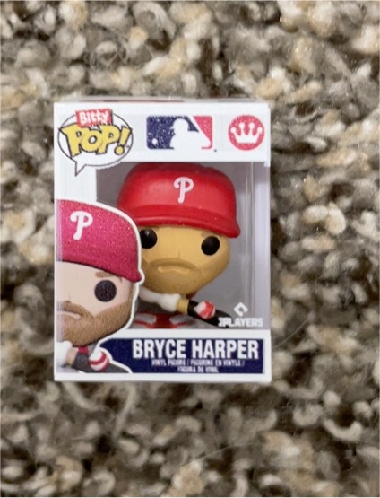 2026 Topps Funko Bitty Pop Bryce Harper Philadelphia Phillies — front