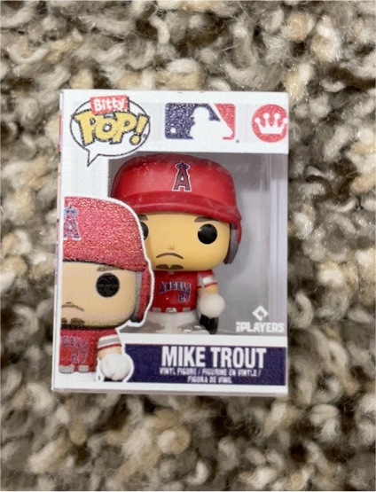 2026 Topps Series 1 Funko Pop Bitty Pop Mike Trout — front