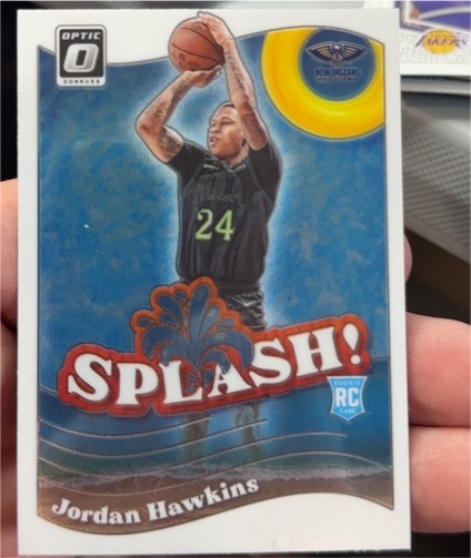 2023-24 Donruss Optic Splash #10 Jordan Hawkins — front