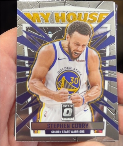 2023-24 Panini Donruss Optic #17 Stephen Curry My House — front