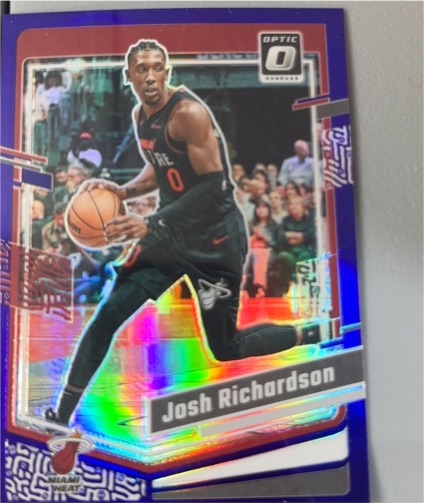 2023-24 Panini Donruss Optic #98 Josh Richardson — front