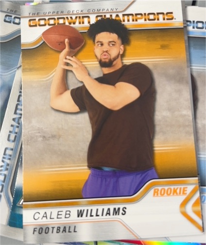 2023 Upper Deck Goodwin Champions #44 Caleb Williams — front