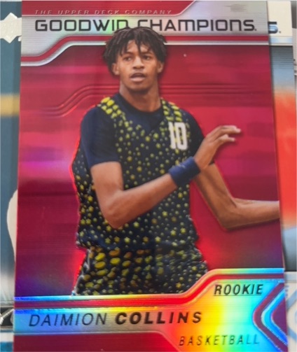 2023 Upper Deck Goodwin Champions #P22 Daimion Collins — front
