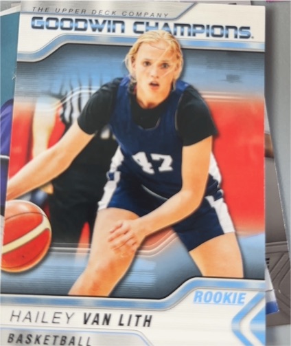 2023 Upper Deck Goodwin Champions #18 Hailey Van Lith Rookie — front