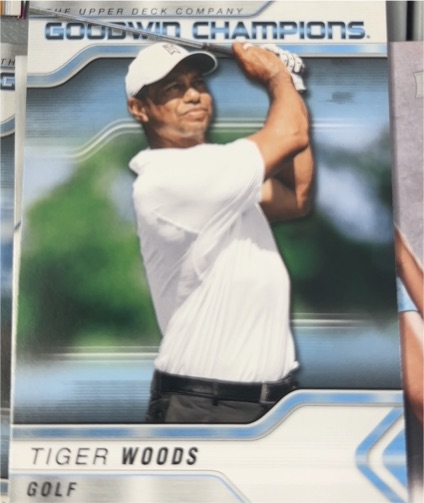 2023 Upper Deck Goodwin Champions #2 Tiger Woods — front