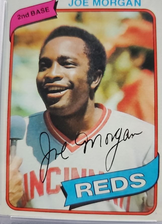 1980 Topps #650 Joe Morgan — front