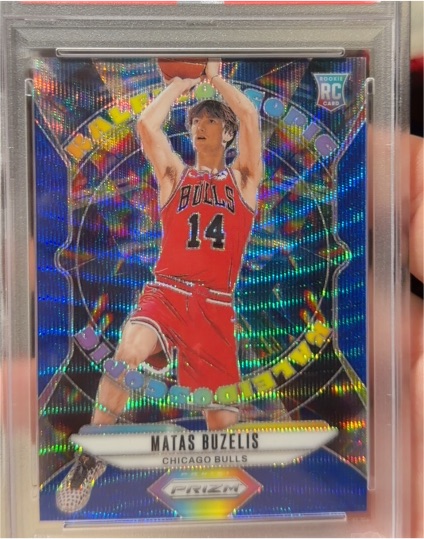 2024-25 Panini Prizm #14 Matas Buzelis — front