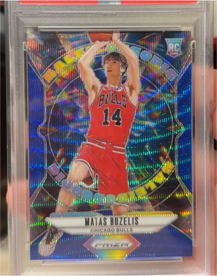 2024-25 Panini Prizm #14 Matas Buzelis — front