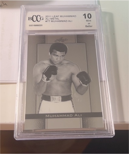 2011 Leaf Metal #77 Muhammad Ali — front