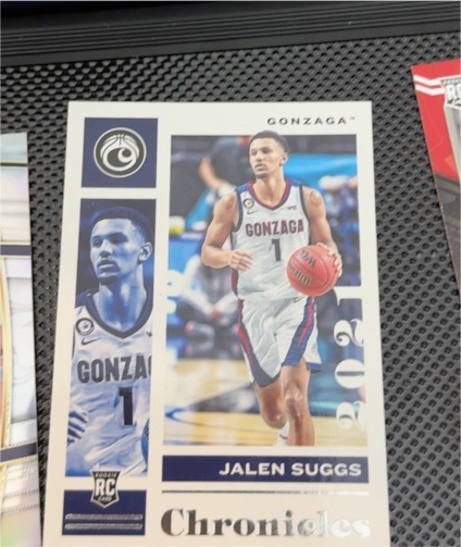 2021-22 Panini Chronicles Draft Picks #3 Jalen Suggs — front