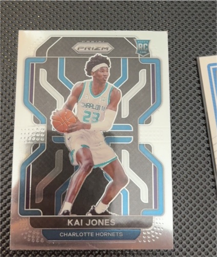 2021-22 Panini Prizm #323 Kai Jones — front