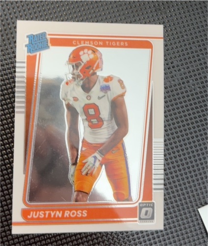 2022 Panini Chronicles Donruss Optic #24 Justyn Ross — front
