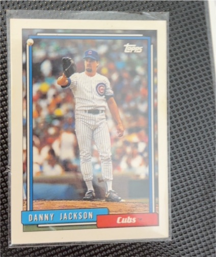 1992 Topps #619 Danny Jackson — front
