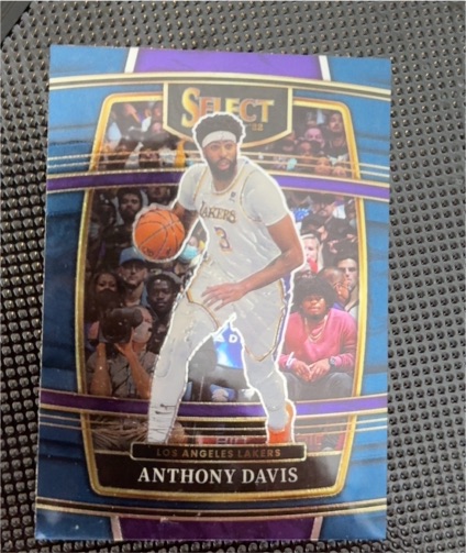 2021-22 Panini Select #39 Anthony Davis — front