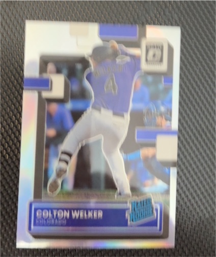 2022 Donruss Optic #56 Colton Welker — front