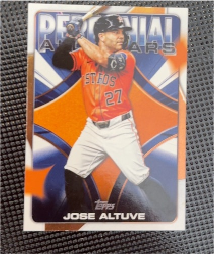 2026 Topps Series 1 Perennial All-Stars #PAS-4 Jose Altuve — front