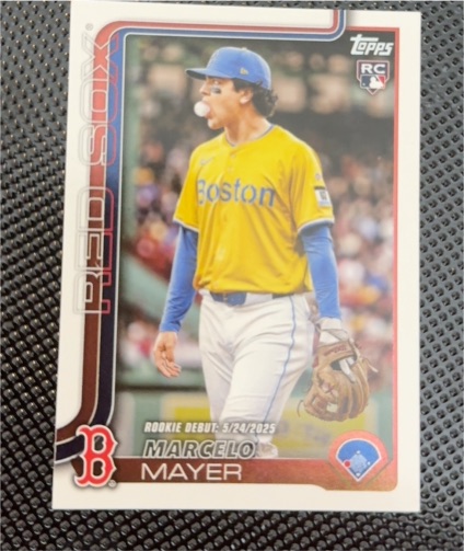 2025 Topps Update #US276 Marcelo Mayer — front