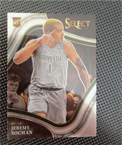 2022-23 Panini Chronicles Draft Picks Select #20 Jeremy Sochan — front