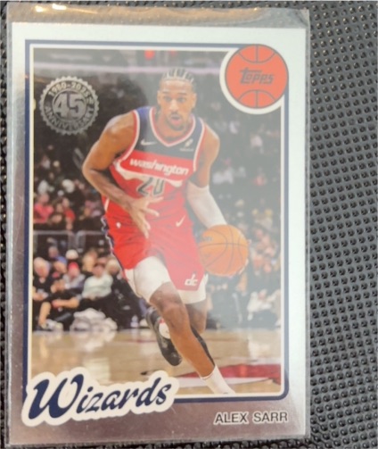 2025-26 Topps 1980-81 Topps Basketball #80BK-23 Alex Sarr — front
