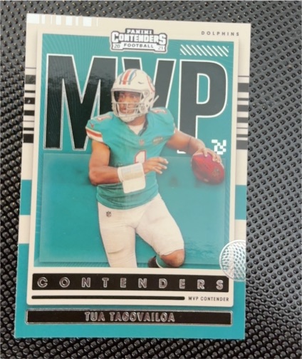 2021 Panini Contenders MVP Contenders #MVP-TTA Tua Tagovailoa — front