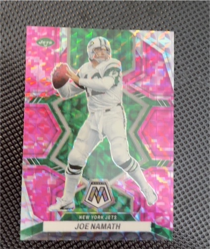 2022 Panini Mosaic #205 Joe Namath — front