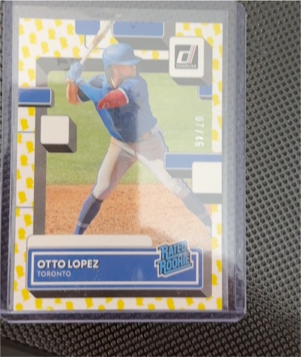 2022 Donruss #49 Otto Lopez Rated Rookie — front
