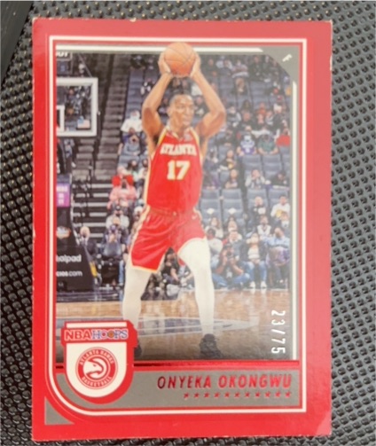 2022-23 Panini NBA Hoops #87 Onyeka Okongwu — front
