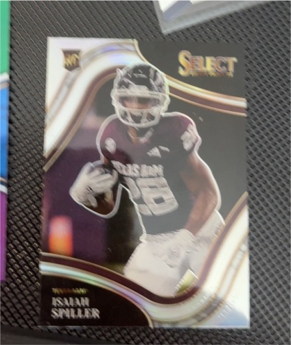 2022 Panini Select Draft Picks #116 Isaiah Spiller — front