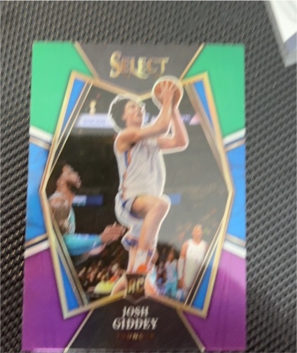 2021-22 Panini Select #143 Josh Giddey — front