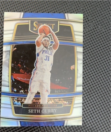 2021-22 Panini Select #84 Seth Curry — front